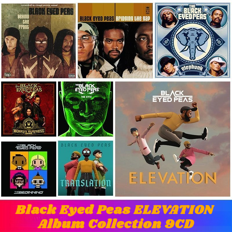 Audio Music Cd - Black Eyed Peas Complete 9CD Music