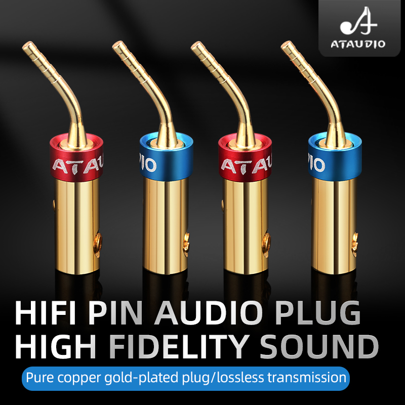 Audio Music Hifi - ATAUDIO 8PCS HiFi Banana Plug Pure