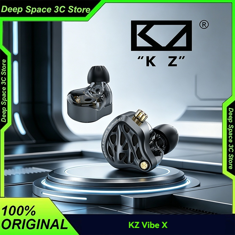 Audio Vibes Music - KZ Vibe X Wired Earphones 13mm