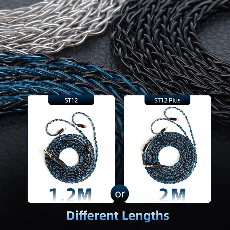 KBEAR ST12 8-strand 4N OFC sil - đánh giá và giá Audio Music Hifi