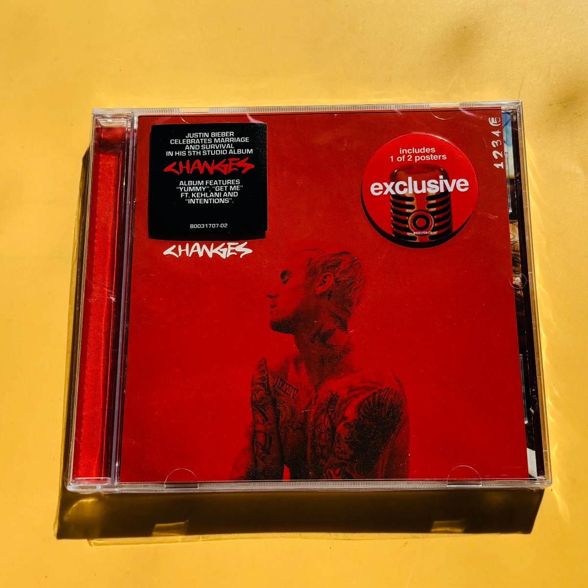Justin Bieber Changes 5th Stud - đánh giá và giá Audio Music Cd