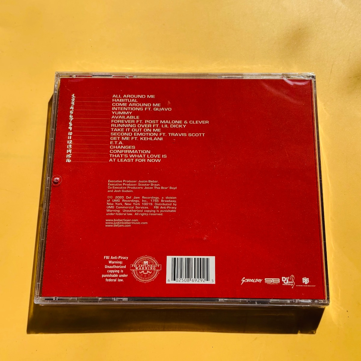 Justin Bieber Changes 5th Stud - đánh giá và giá Audio Music Cd