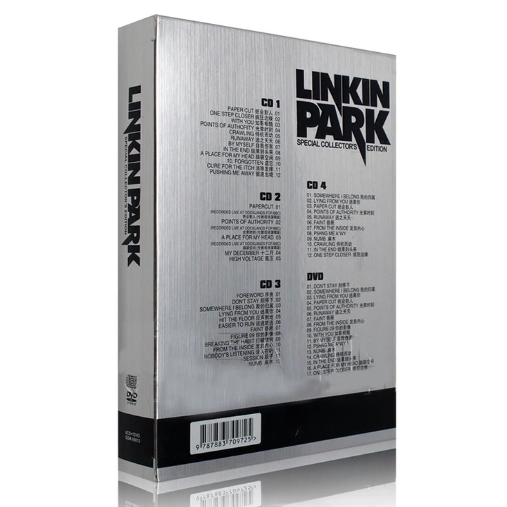 Linkin Park CD DVD Collection  - đánh giá và giá Audio Music Cd