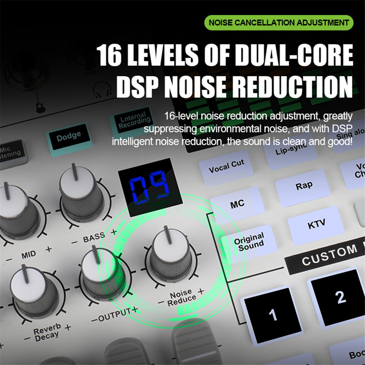 SN800 Live Sound Card Voice Ch - đánh giá và giá Audio Music Voice Changer