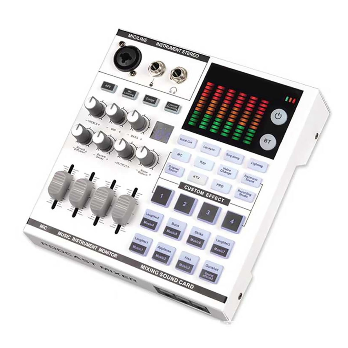 SN800 Live Sound Card Voice Ch - đánh giá và giá Audio Music Voice Changer