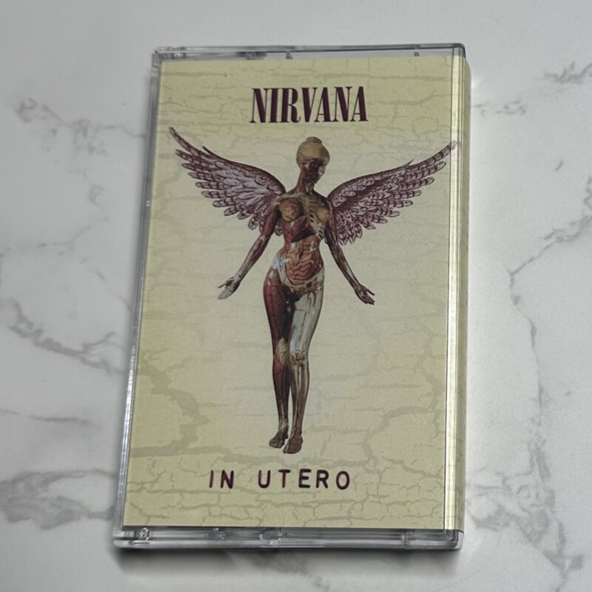 Nirvana in Utero Cassette Tape - đánh giá và giá Audio Music To Lyrics