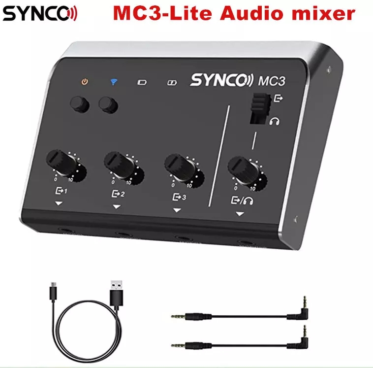 Synco MC3 Lite Audio Mixer 4 C - đánh giá và giá Audio And Music Mixer