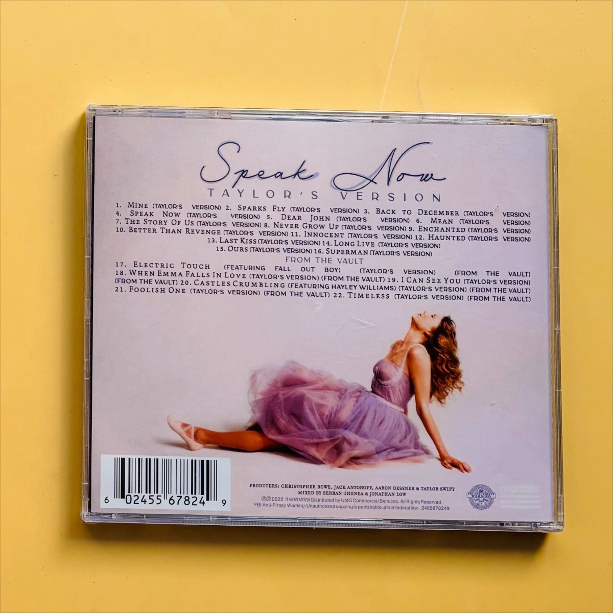 Speak Now (Taylor's Version) 2 - đánh giá và giá Audio Music Cd