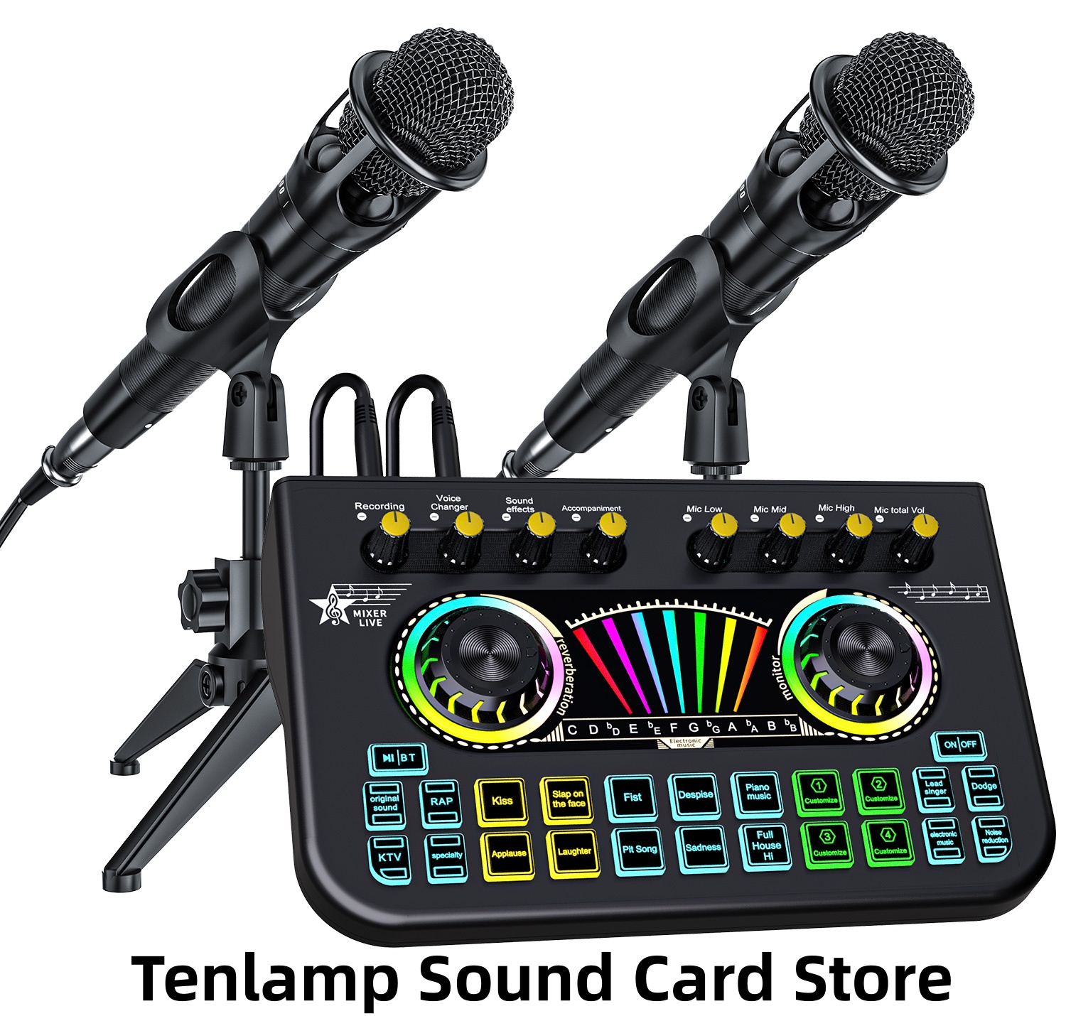 Tenlamp Sound Board to Play Mu - đánh giá và giá Audio And Music Mixer