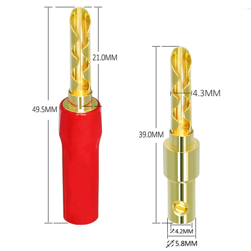 Musical Sound Banana Plugs for - đánh giá và giá Audio Music Hifi