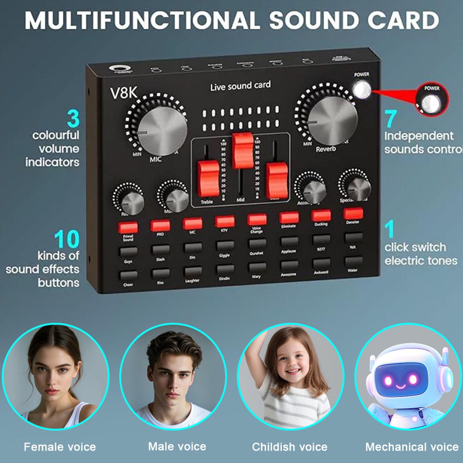 All-in-One Recording Equipment - đánh giá và giá Audio Music Voice Changer