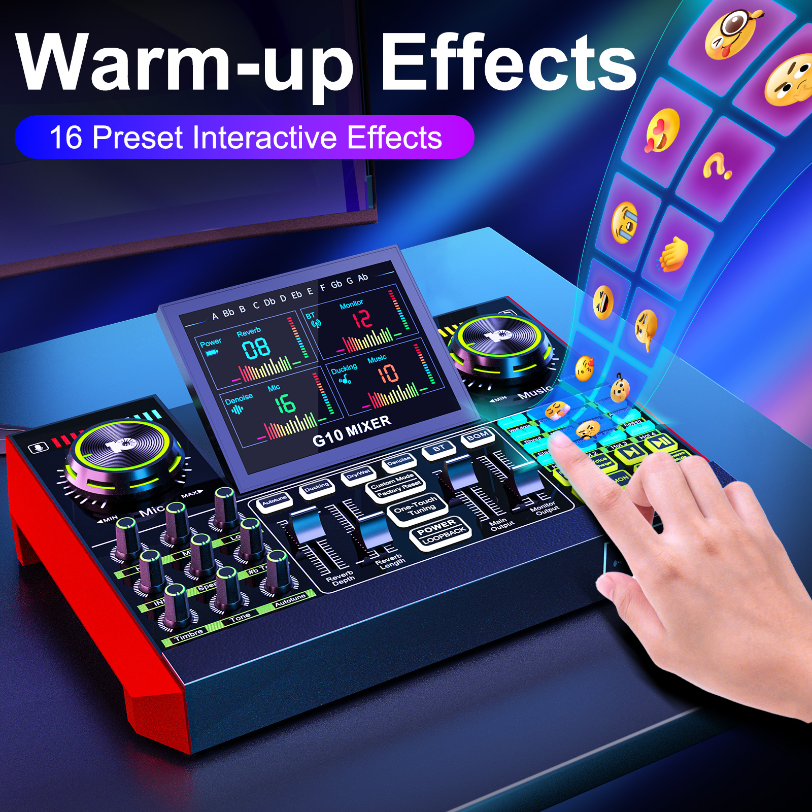 Tenlamp Audio Interface Mixer  - đánh giá và giá Audio Music Voice Changer