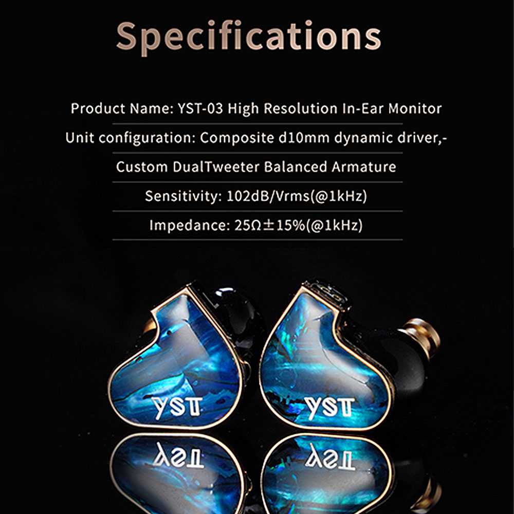 Clearance YST03 JIAO In Ear Ea - đánh giá và giá In Ear Monitor Iem