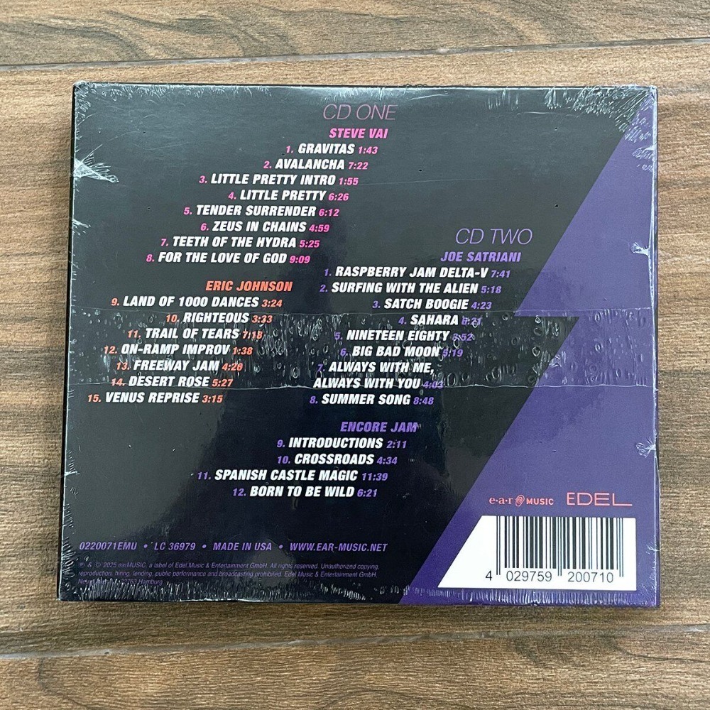 G3 Reunion Live 2025 Guitar Al - đánh giá và giá Audio Music Cd