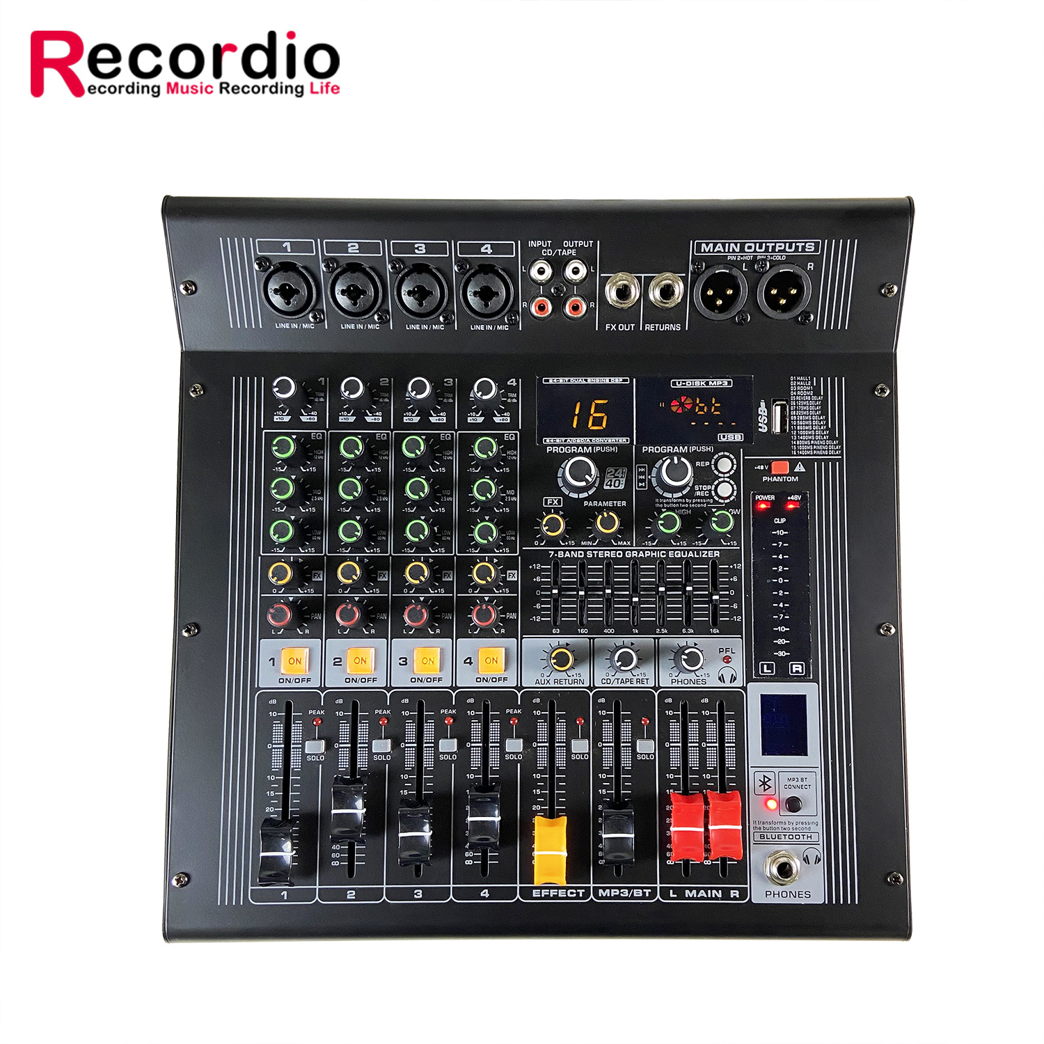 GAX-EX4 Professional Digital M - đánh giá và giá Audio And Music Mixer