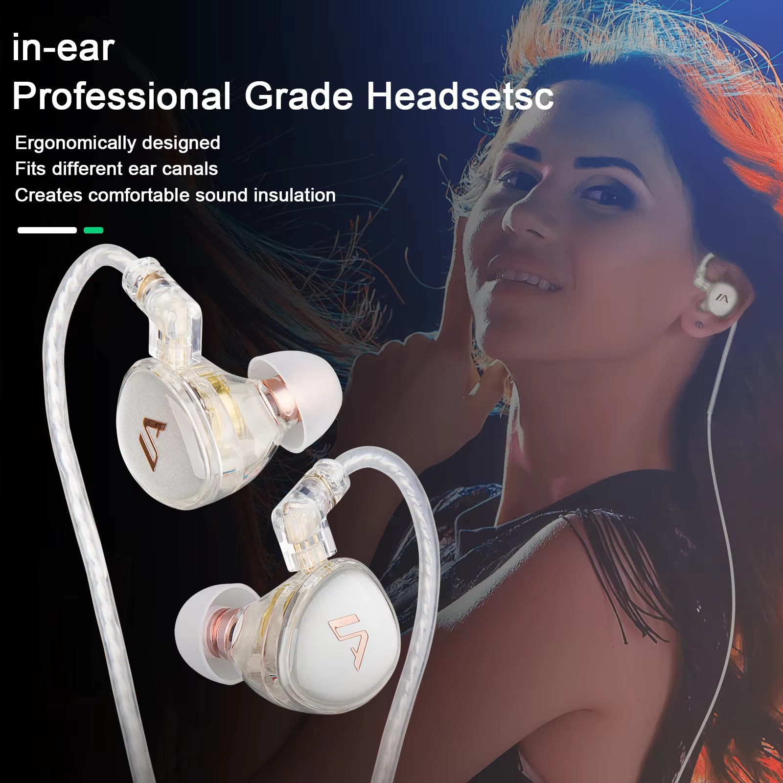 590-599mhz stereo IEM UHF Stag - đánh giá và giá In Ear Monitor Iem