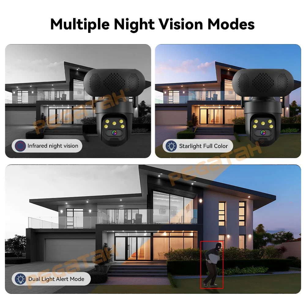 8MP WiFi IP Camera with Music  - đánh giá và giá Audiovision Music Player