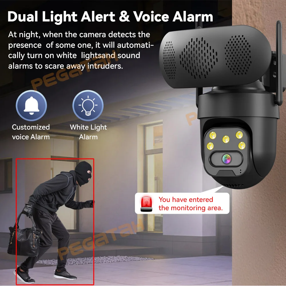 8MP WiFi IP Camera with Music  - đánh giá và giá Audiovision Music Player