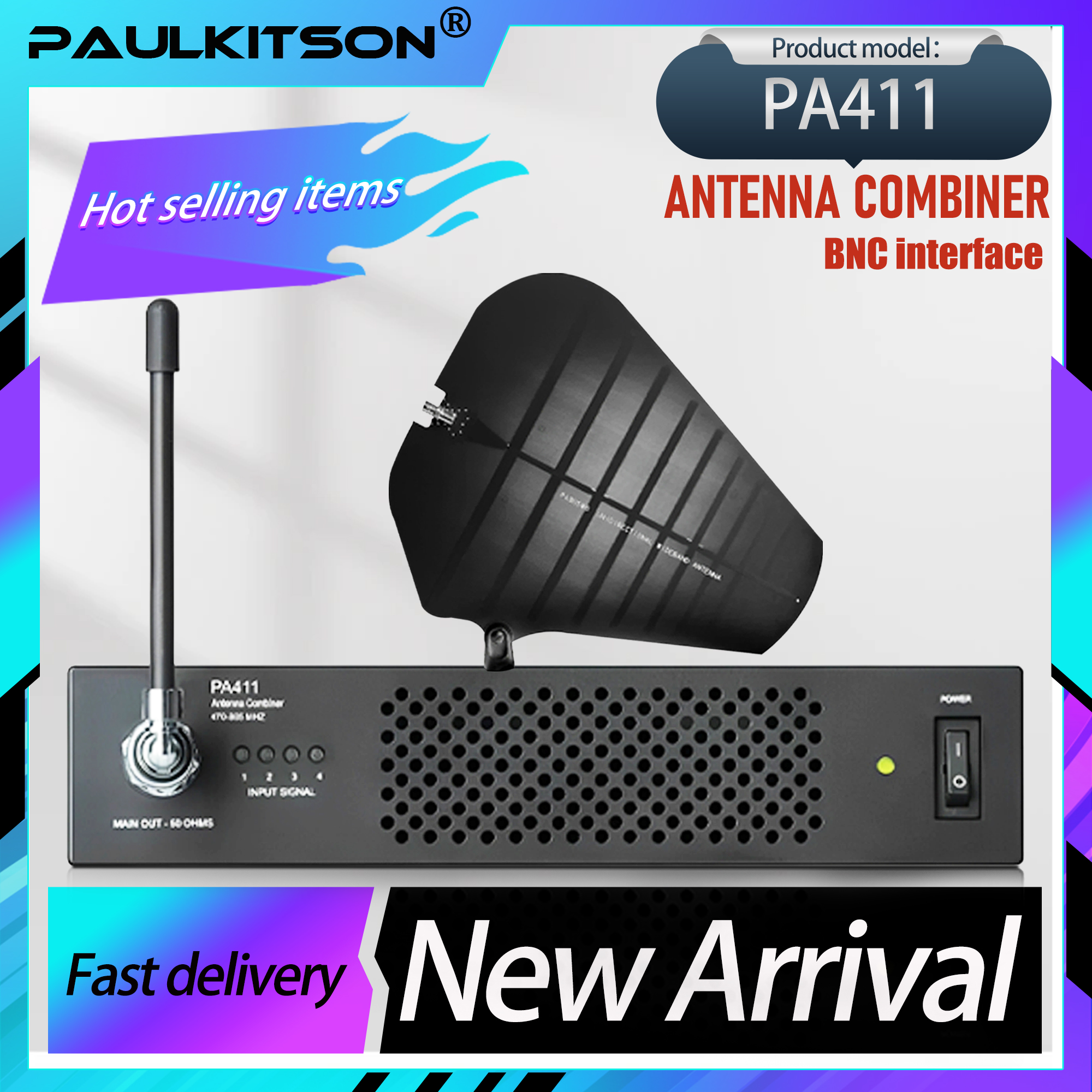 Paulkitson PA411 Antenna Combi - đánh giá và giá In Ear Monitor Iem