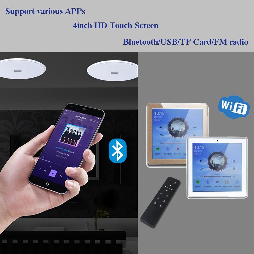 Android WiFi Bluetooth In Wall - đánh giá và giá Audio Music Free Online