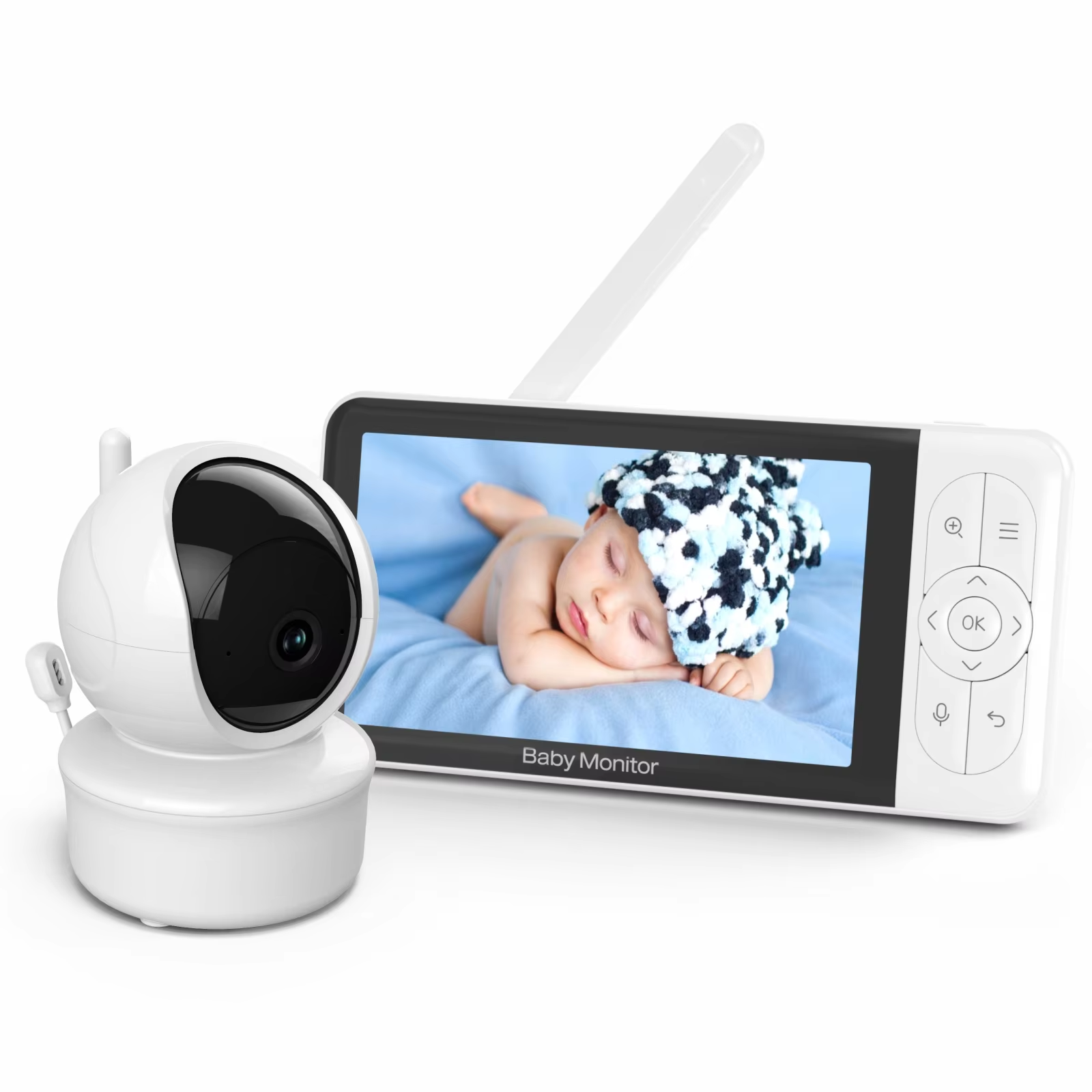 Babystar 5-inch Tuya baby moni - đánh giá và giá Audio Music Network