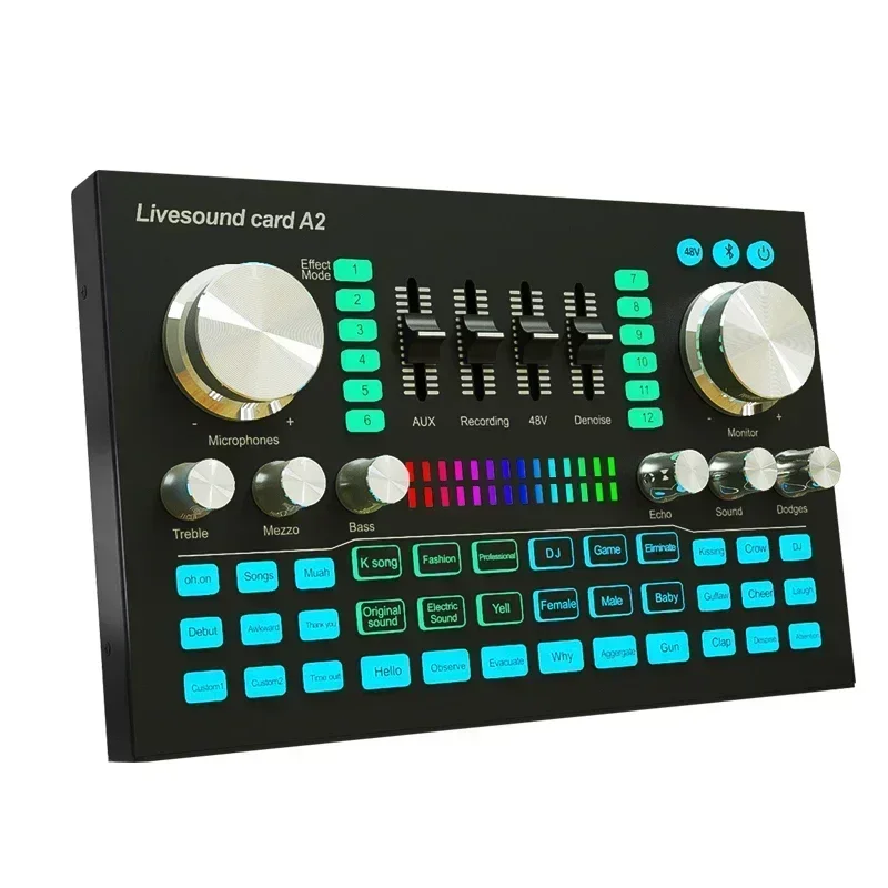 A2 Soundcard live Sound Card B - đánh giá và giá Audio And Music Mixer