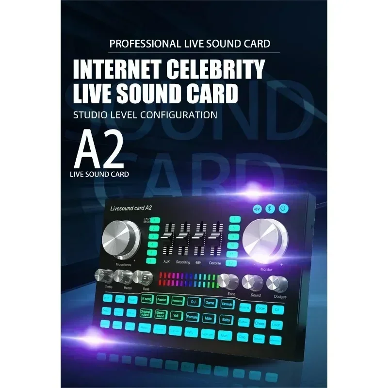 A2 Soundcard live Sound Card B - đánh giá và giá Audio And Music Mixer