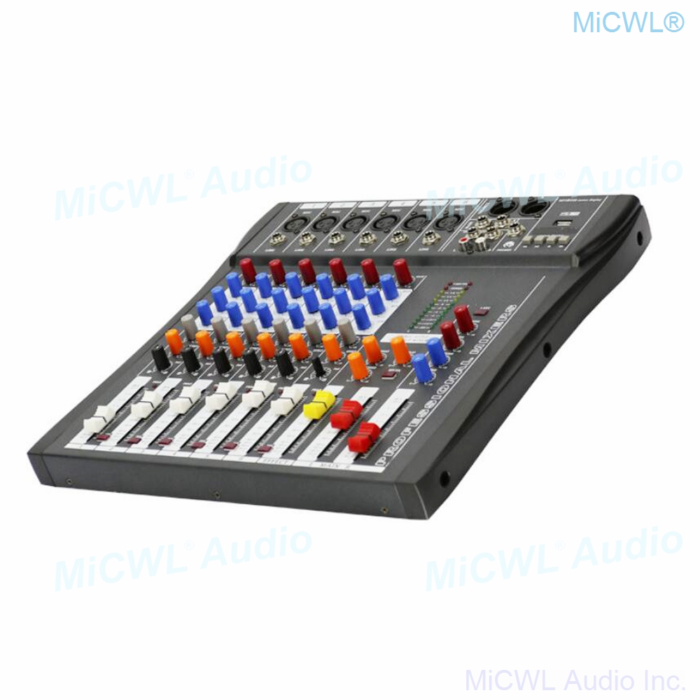 Audio-Mixer MiCWL 6 Channel Bl - đánh giá và giá Audio And Music Mixer