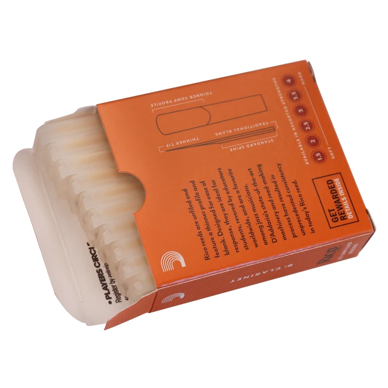USA RICO Orange Box Reeds Eb A - đánh giá và giá Trumpet Valve Oil