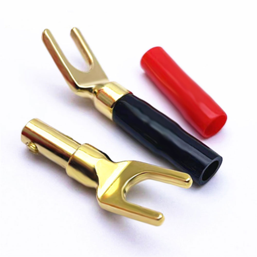 Hi-Fi Banana Plugs Y Type Gold - đánh giá và giá Audio Music Hifi