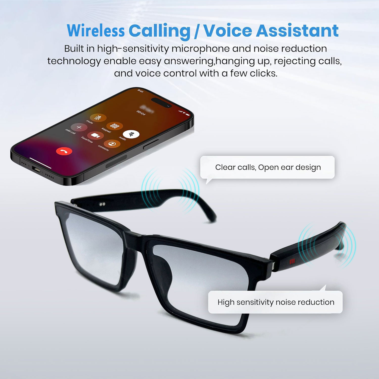 Smart Audio Glasses with Real- - đánh giá và giá Audio Music Hifi
