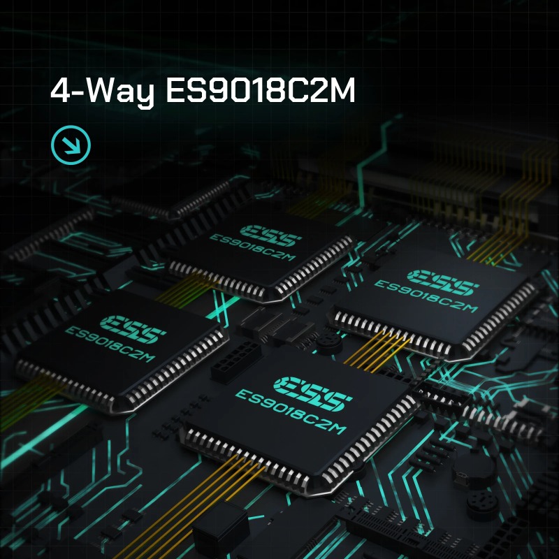 R4 MiDi Version ES9018Q2M*4 An - đánh giá và giá Audio Music Hifi