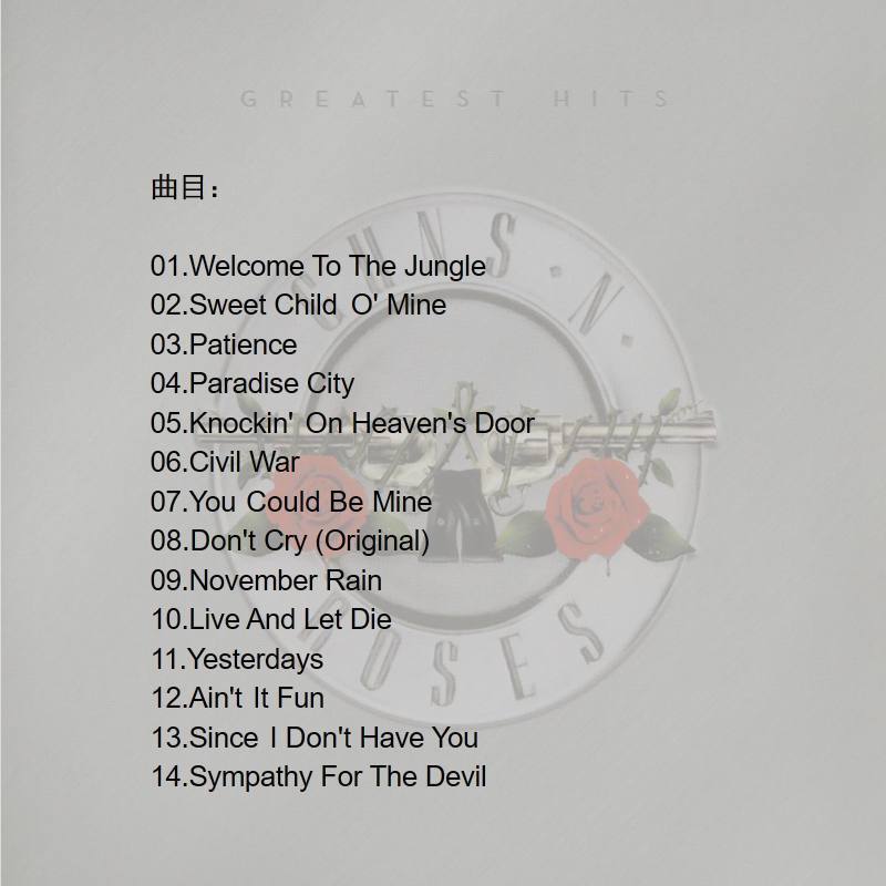Guns N' Roses Greatest Hits 1C - đánh giá và giá Audio Music Cd