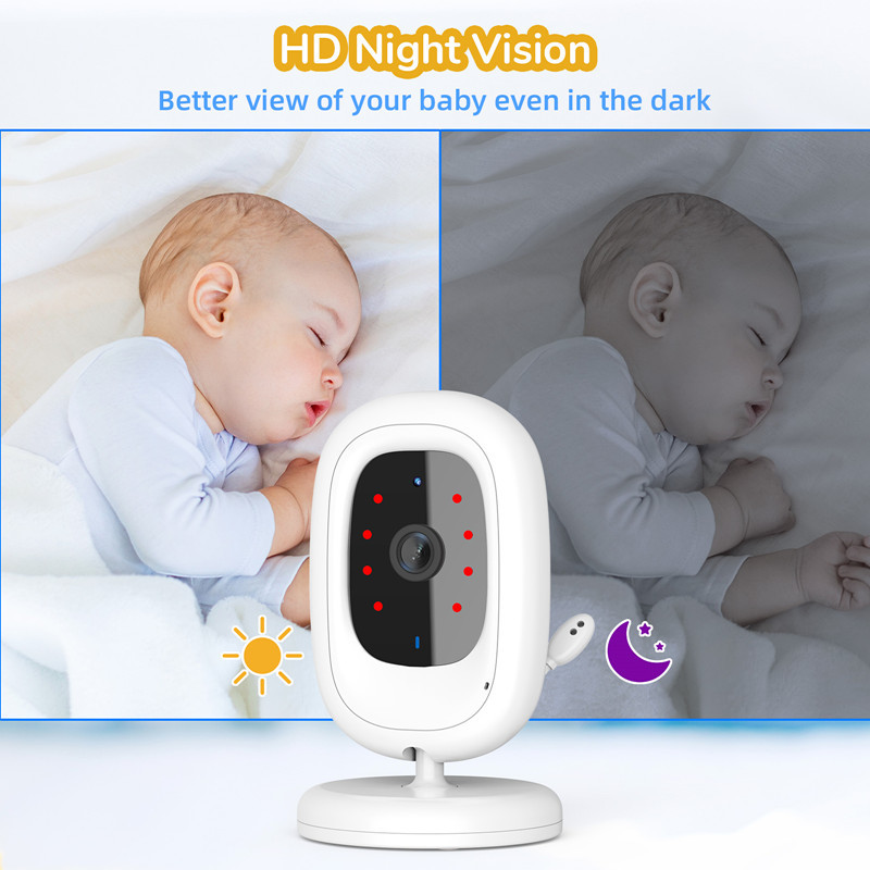 5 Inch 1080P LCD Baby Monitor  - đánh giá và giá Zoom Audio Music