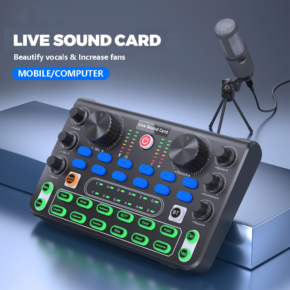Sound Mixer Board Live Sound C - đánh giá và giá Audio Music Voice Changer