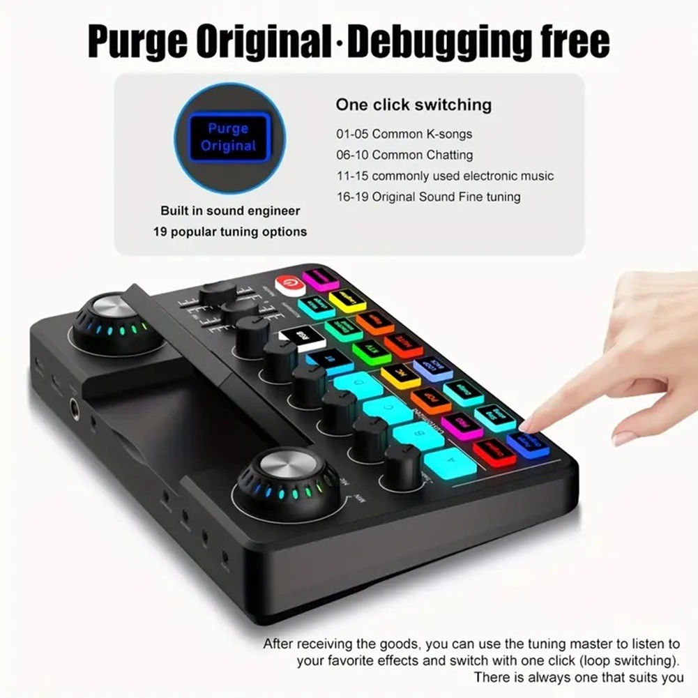ABYA Audio Mixer, Live Sound C - đánh giá và giá Audio Music Voice Changer