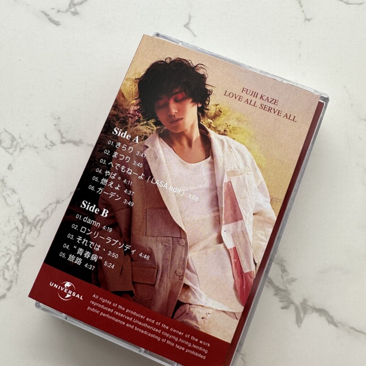 Fujii Kaze LOVE ALL SERVE ALL  - đánh giá và giá Audio Music To Lyrics
