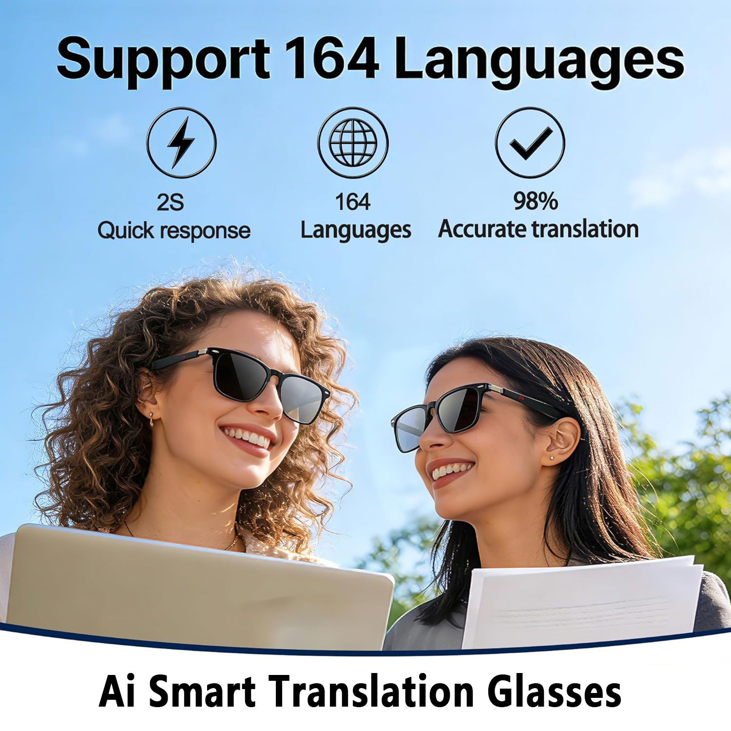 Smart Audio Glasses with Real- - đánh giá và giá Audio Music Hifi