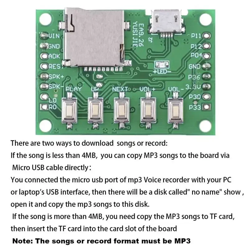 MP3 Voice Module Kit Welcomer  - đánh giá và giá Audio Music Mp3 Download