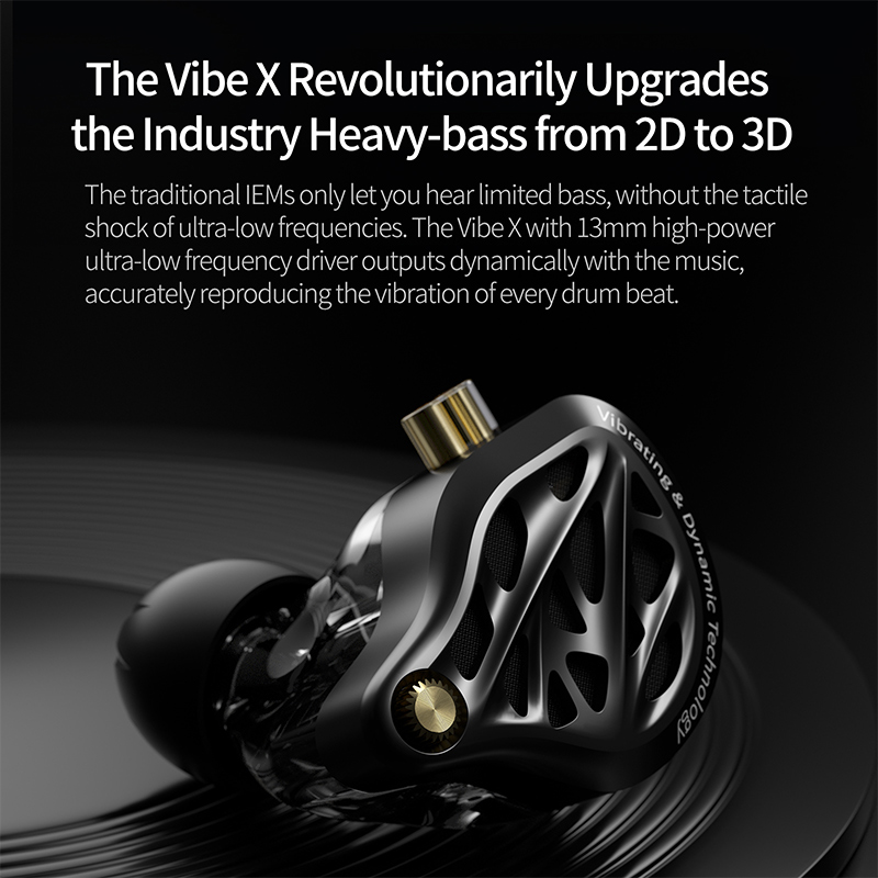 KZ Vibe X Low Frequency Vibrat - đánh giá và giá Audio Vibes Music