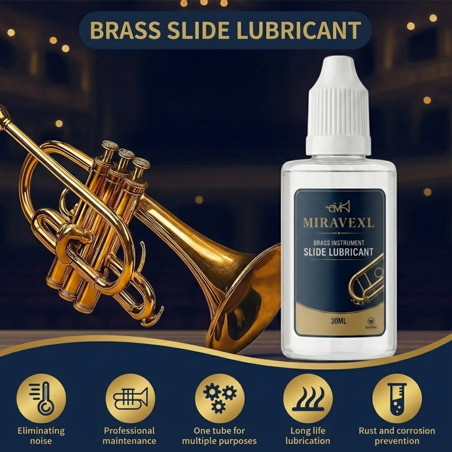 MIRAVEXL Professional Trumpet  - đánh giá và giá Trumpet Valve Oil