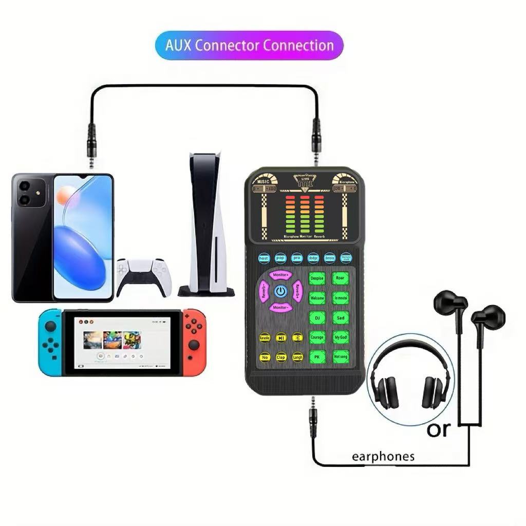 Portable Voice Changer Sound C - đánh giá và giá Audio Music Voice Changer