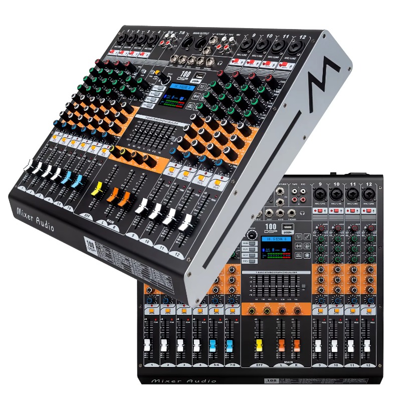 GAX-HLM80 Green Audio 8-channe - đánh giá và giá Audio And Music Mixer