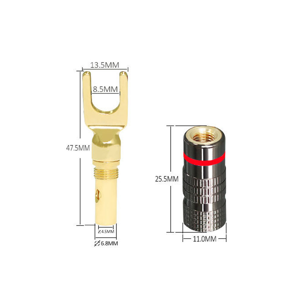 24k Gold Plated Speaker Banana - đánh giá và giá Audio Music Hifi